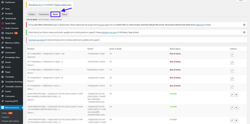 WooCommerce Stock & inventory backend - WooCommerce Guide