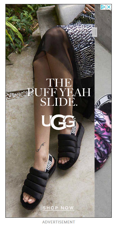 Apparel Company Google Display Ad Example UGG