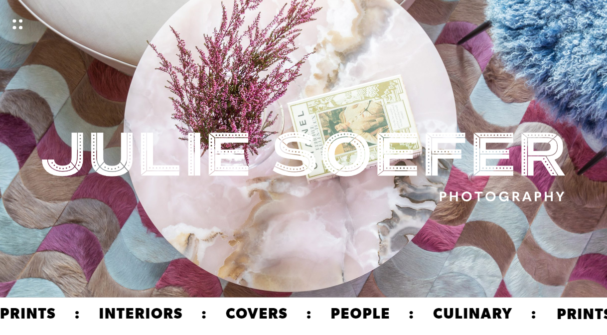 Custom WordPress Installation | Julie Soefer Photography Project