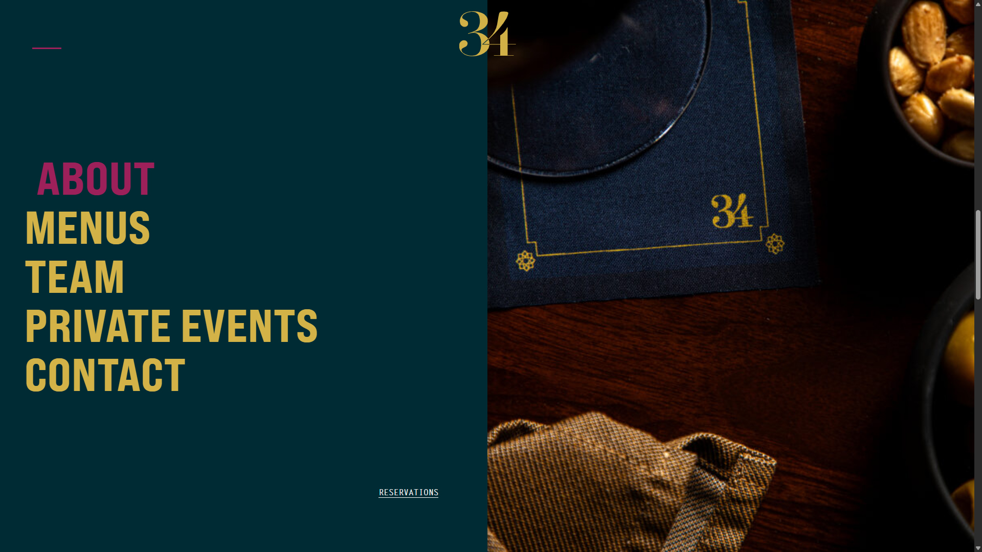 Scalable Restaurant Content | 34 Restaurant & Bar Project