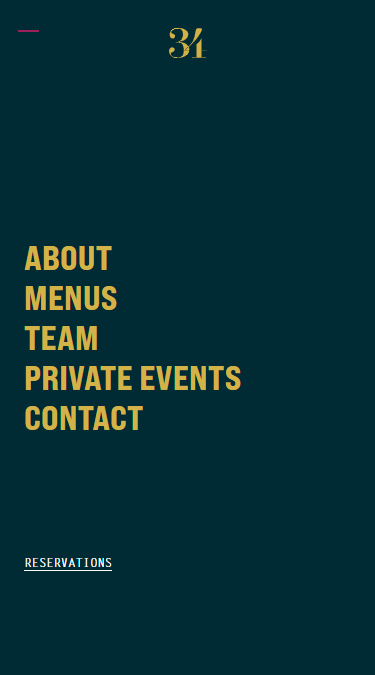 Enhanced User Interaction | 34 Restaurant & Bar Project