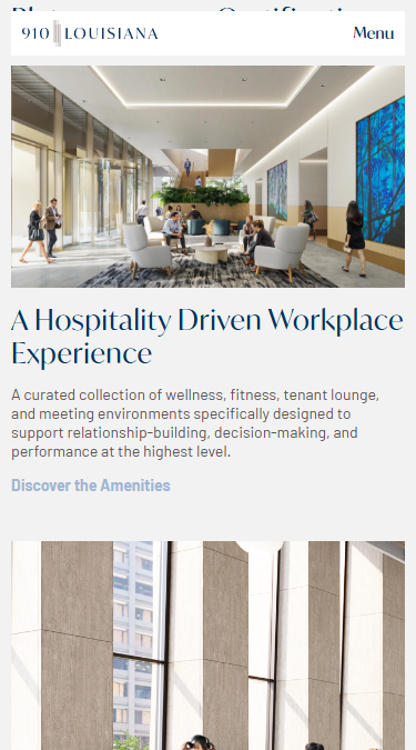 Leasing Conversion Architecture | 910 Louisiana Project