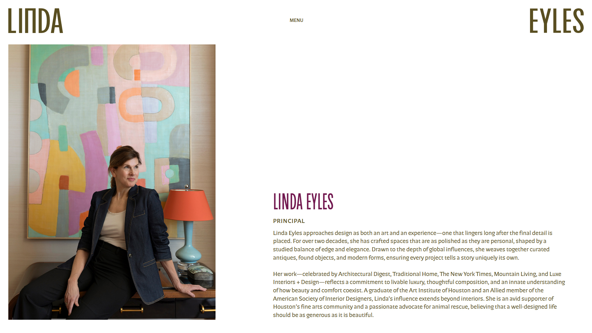 Blog, Careers & Supporting Page Architecture | Linda Eyles Design Project