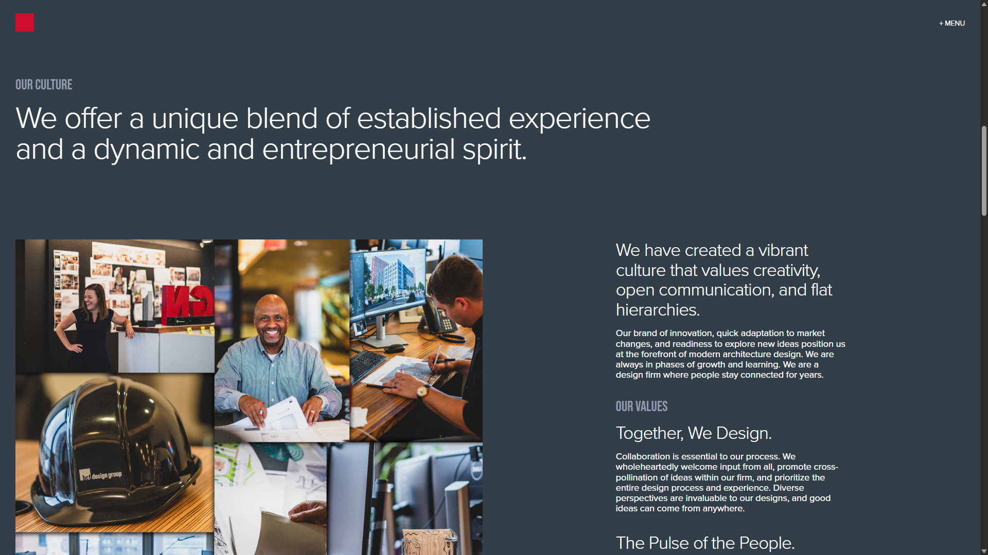 Multi-Studio CMS Architecture & Leadership Profiles | BCT Design Group Project