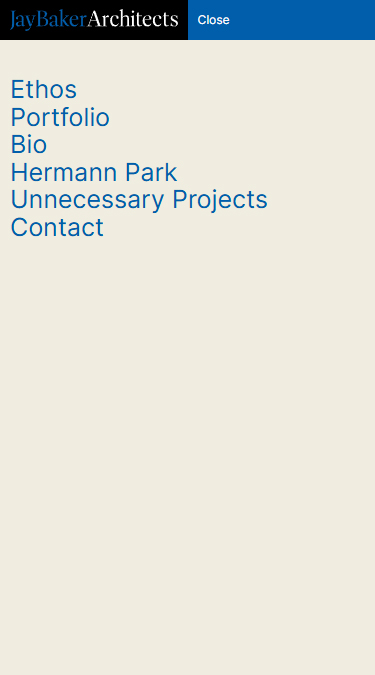 Mobile-Responsive Architect Website Design | Jay Baker Architects Project