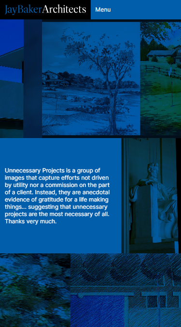 Mobile-Responsive Architect Website Design | Jay Baker Architects Project