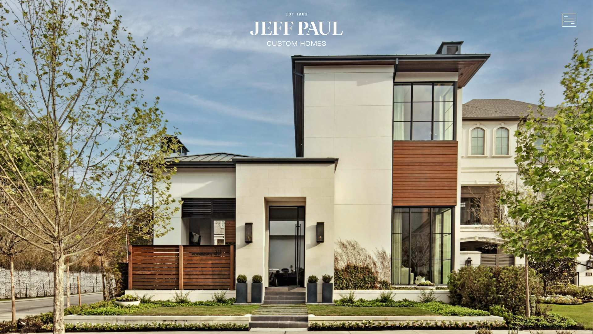 Custom Home Builder WordPress Development | Jeff Paul Custom Homes Project