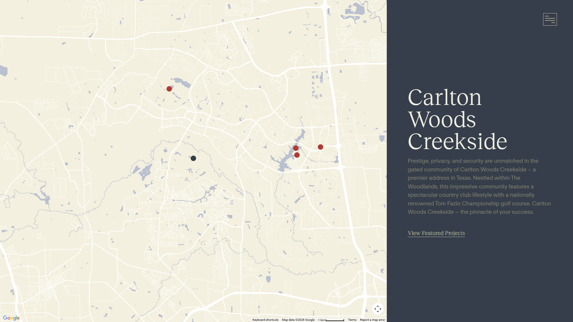 Custom Google Maps Community Integration | Jeff Paul Custom Homes Project