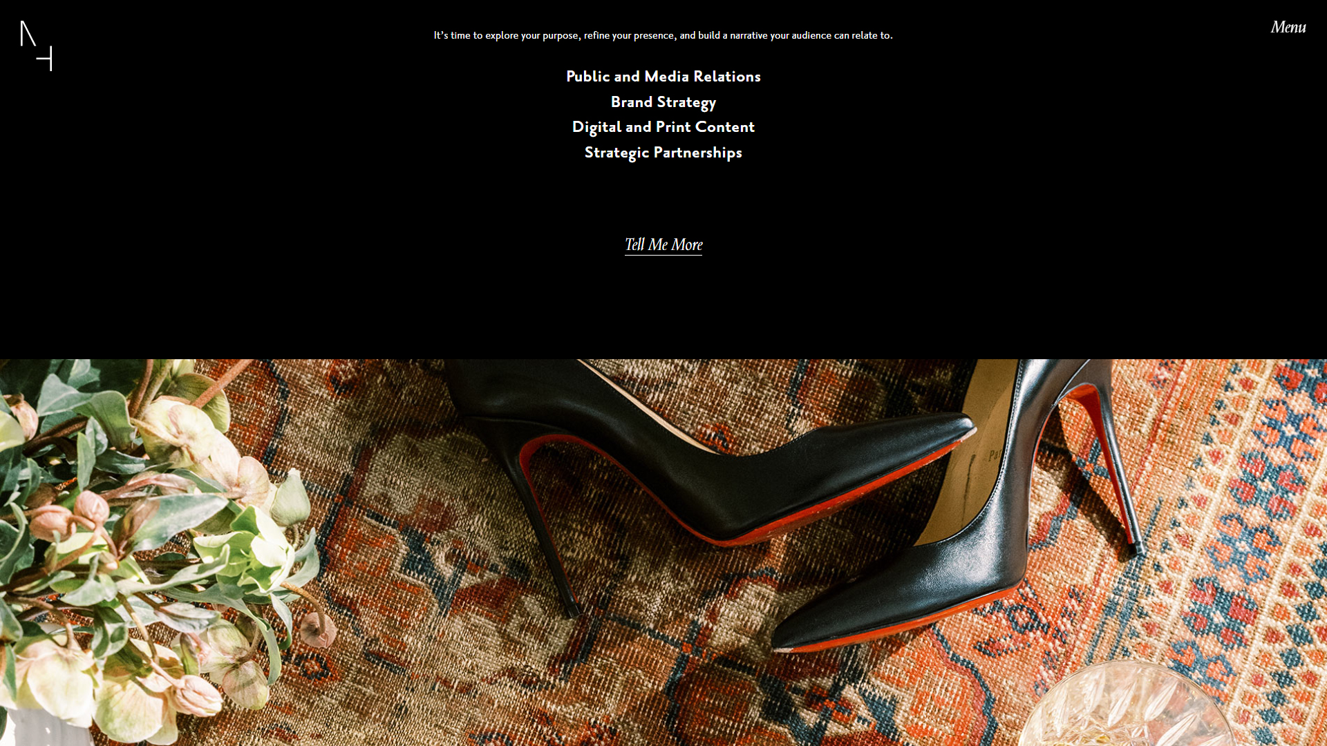 PR Agency Website Design & Development | Megan Hotze Editorial Project