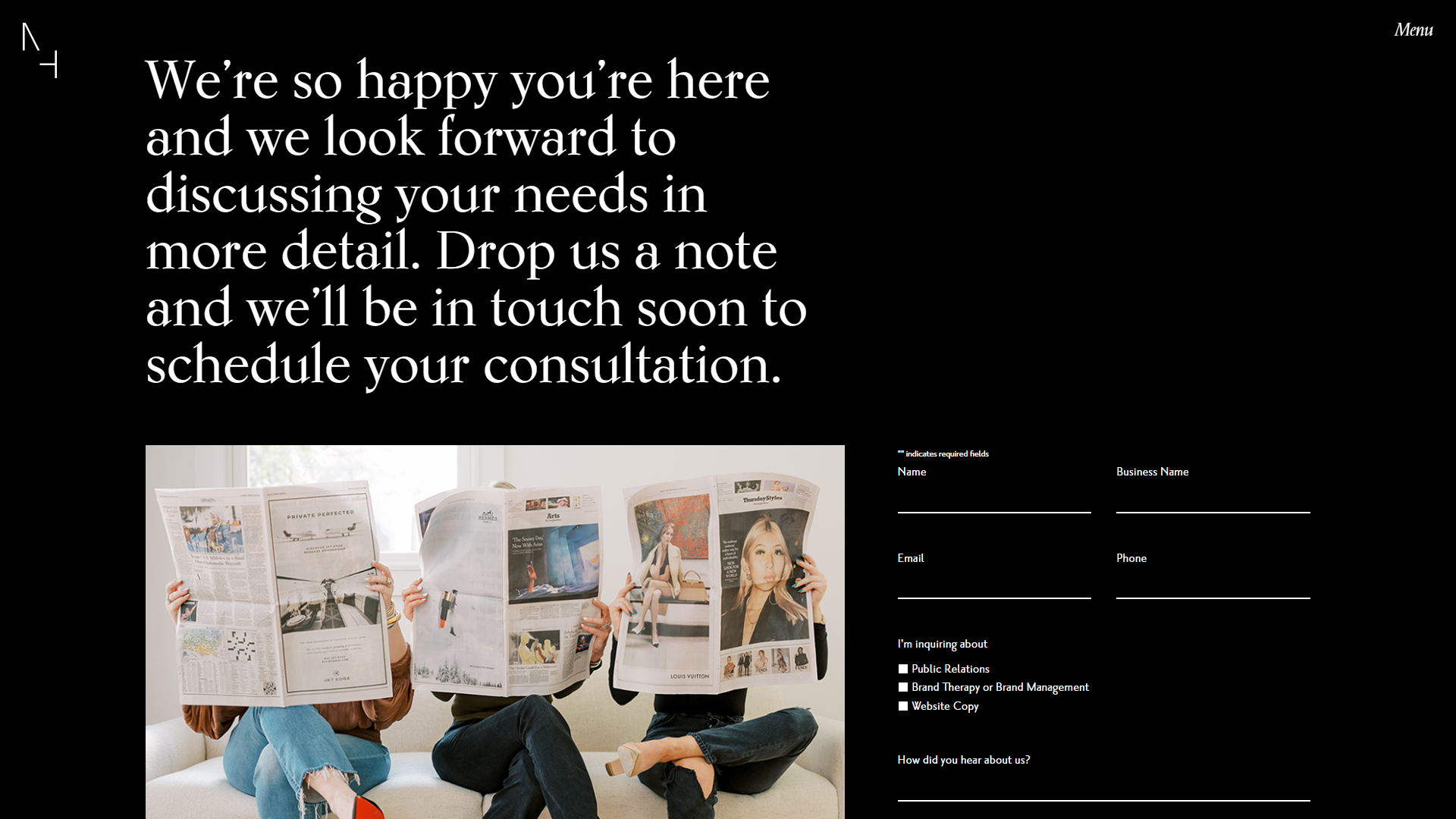Custom Brand Identity & SVG Implementation | Megan Hotze Editorial Project